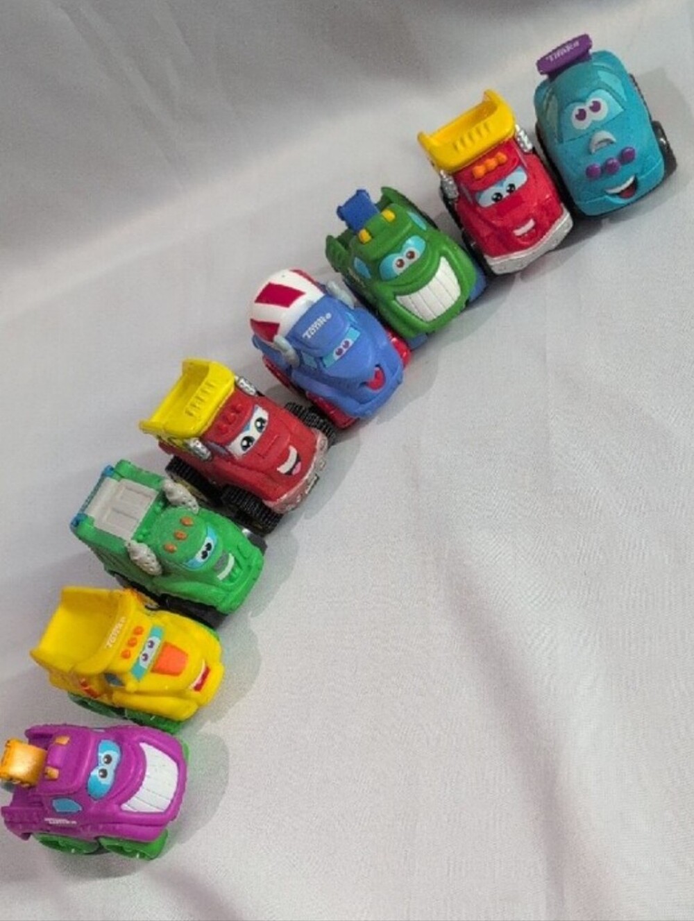8 Tonka Chuck And Friends Chunky Toy Car Set